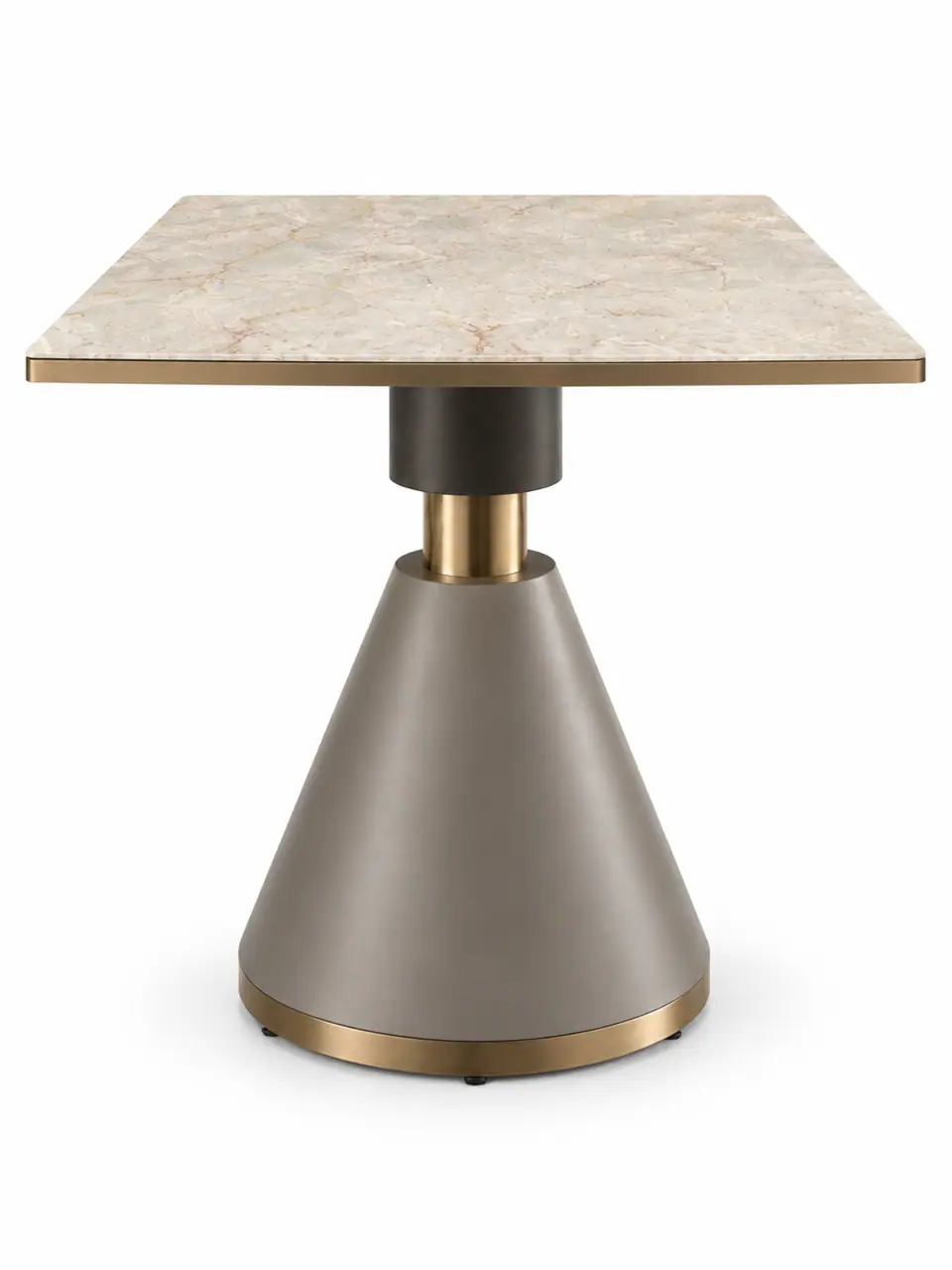 Bronze-Collar Cone Table