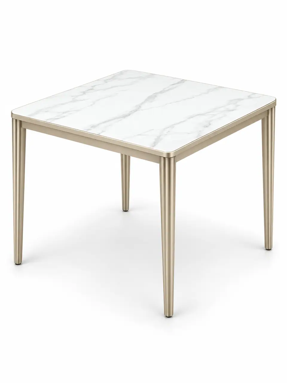 Champagne Fluted-Leg Table