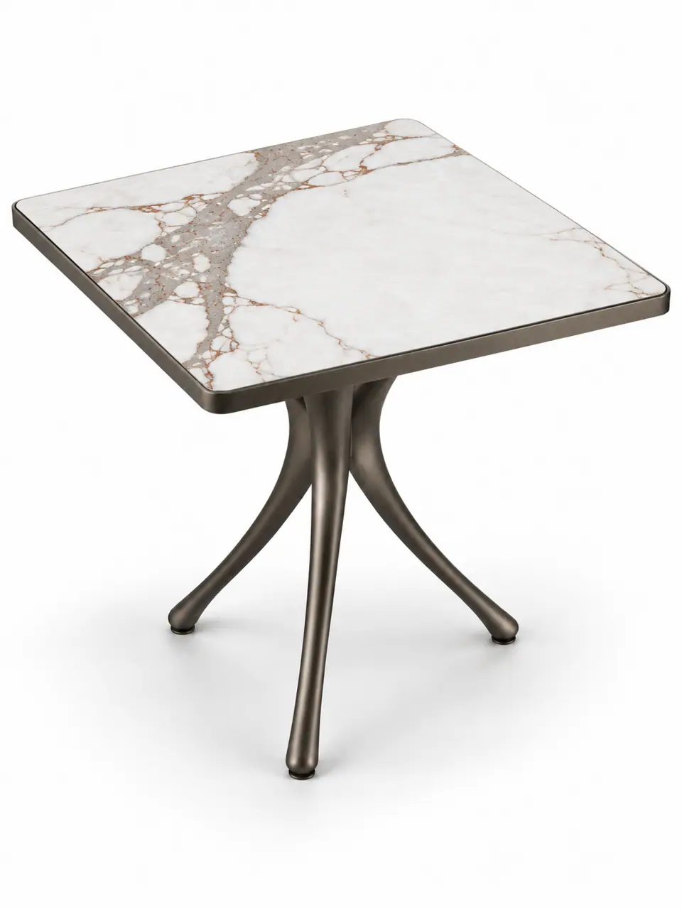 Copper Tripod Vein Table