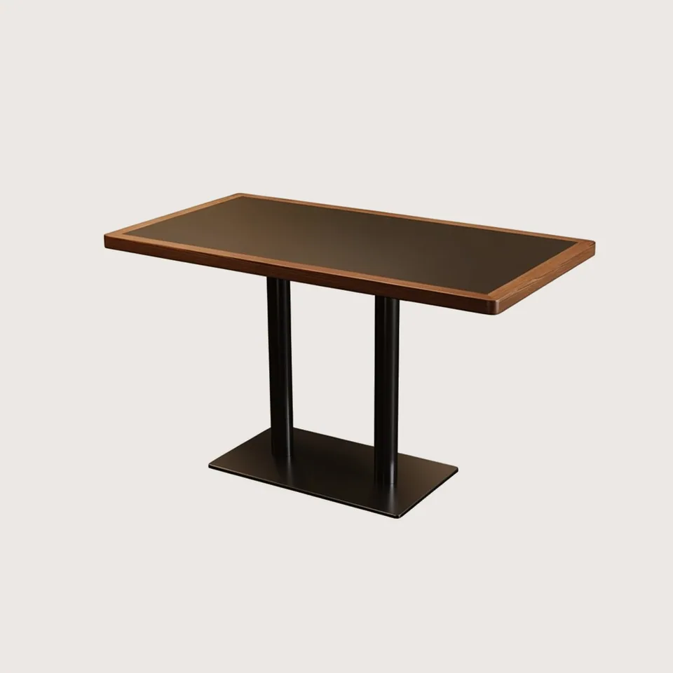 Espresso Plate Table