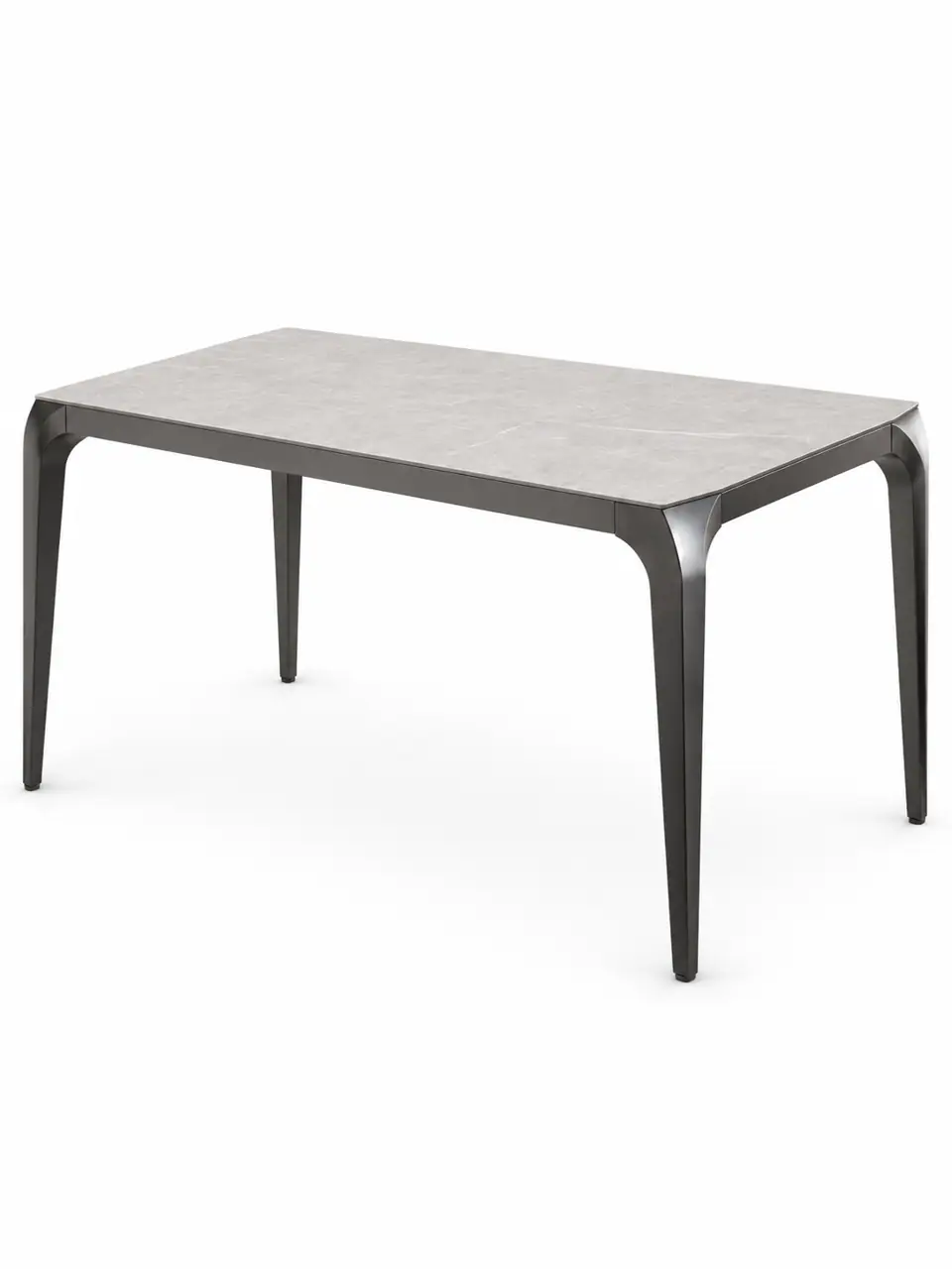 Gunmetal Shoulder Long Table