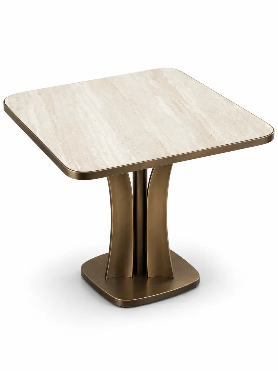 Travertine Tulip Table
