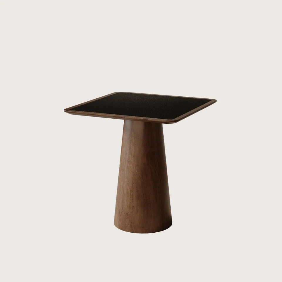 Obsidian Cone Table view 2