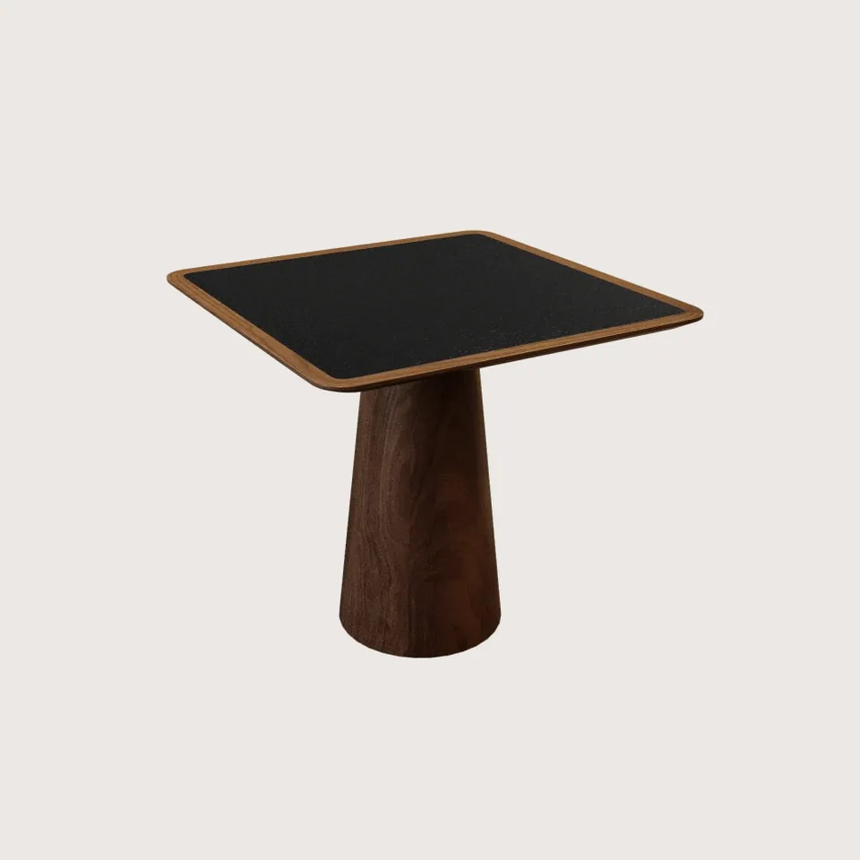 Obsidian Cone Table view 3