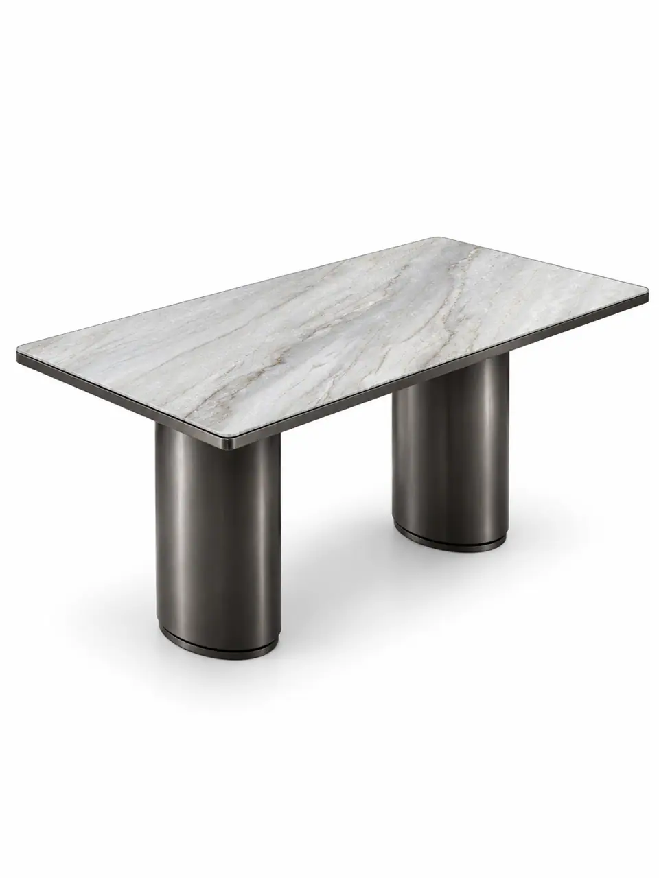 Titanium Drum Long Table