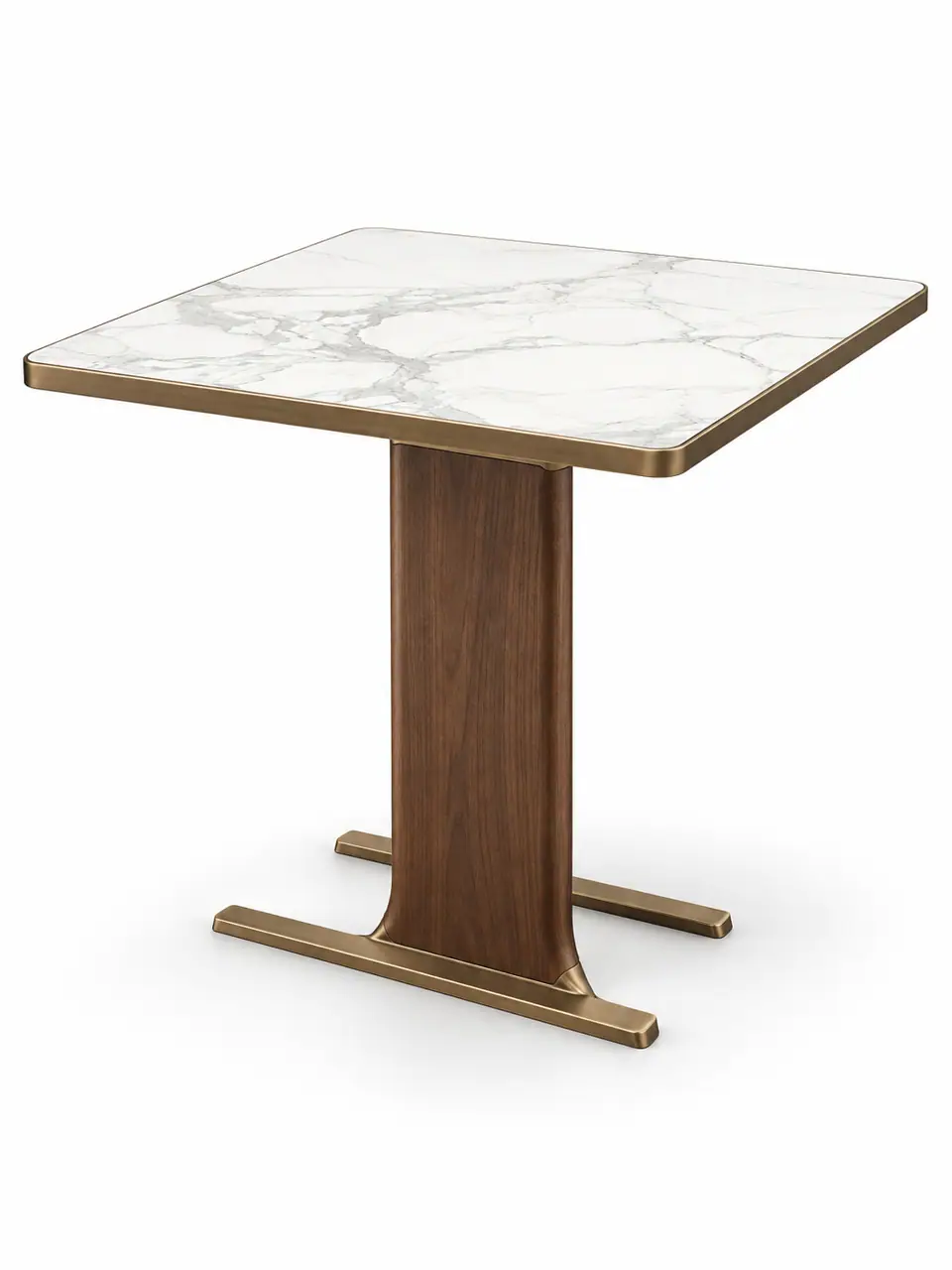 Walnut T-Blade Table